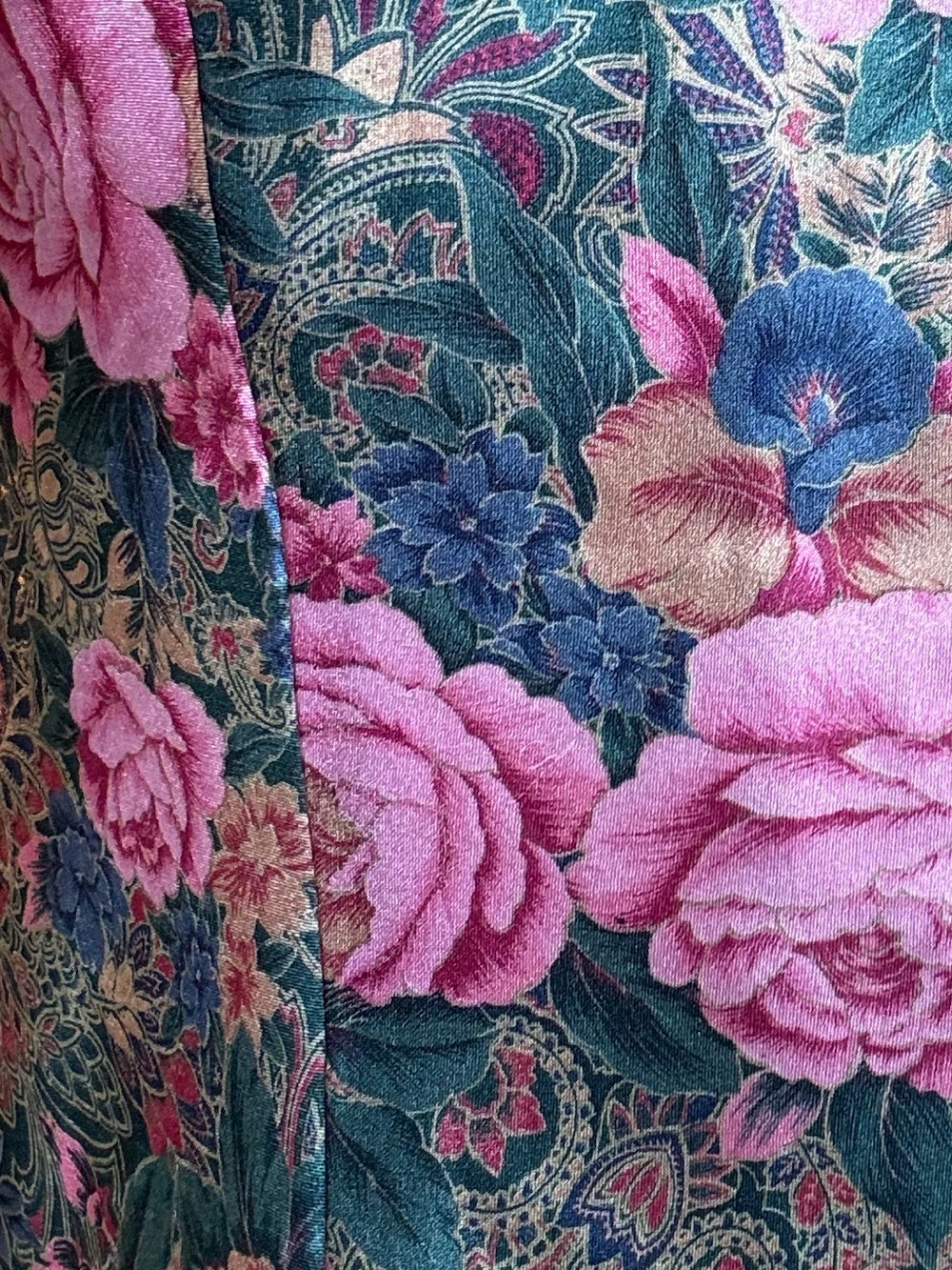 Victoria's Secret 80s Floral Mini Dress Small Button Front Gold Label - Picture 2 of 13